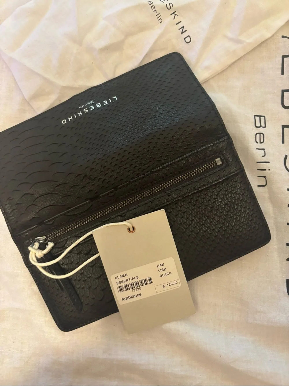 LIBESKIND NWT Leather Hobo Bag and matching Wallet!